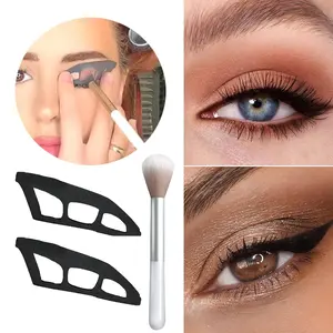 Makeup Tool for Eyeshadow, Eyeshadow Stencils for Eyes, Eyeliner Template for Women, Quick Make-Up Stencils