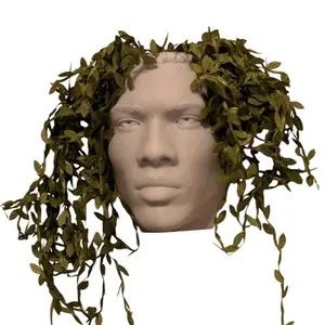 African Wall Face Planter, Black Man Flower Pot, Hanging Garden Decor, Mask Decoration, Succulent, Cactus, Air Plant, Vine Vase, Drainage