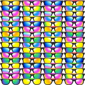 Kids Sunglasses Party Favors, 64 Pack Neon Sunglasses in Bulk with UV400 Protection, Boys Girls Eyewear Pack, Glasses Gift for Birthday Graduation Beach Pool Party Favors Supplies Goody Bag Fillers