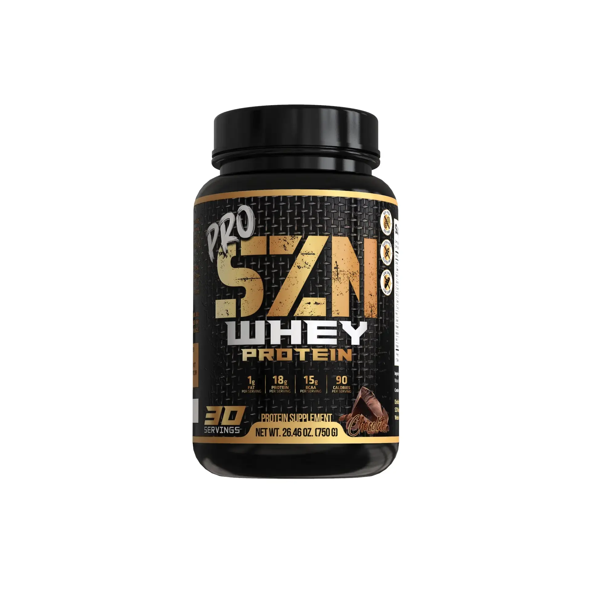 Chocolate Whey Protein Isolate Powder | Lean Muscle & Recovery | SZN Supps