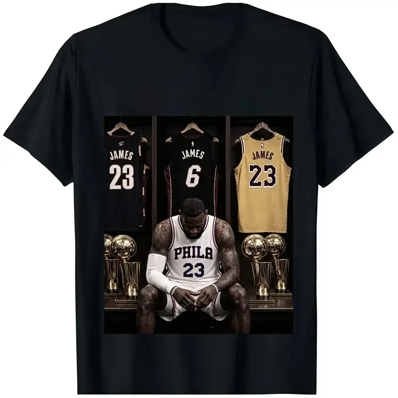The King Legacy Locker Room Vintage Graphic Tee - 4-Team Champion History Basketball Shirt