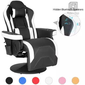 Bluetooth Speakers Gaming Chair Ergonomic Swivel Massage Racing Computer Seats