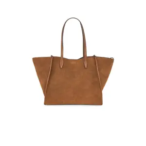 Madewell Lexington Tote in Aged Cognac Suede