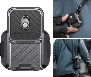 Camera  Strap Mount Quick Release Clamp & Plate Kit,  Alloy Arca Swiss Plate Camera Adapter Base for  Straps Tripods Stabilizers(Clamp+Plate)