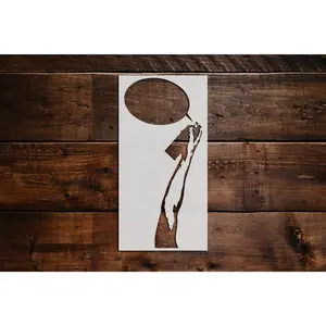 Spray Painting Stencil - Art and Wall Stencil