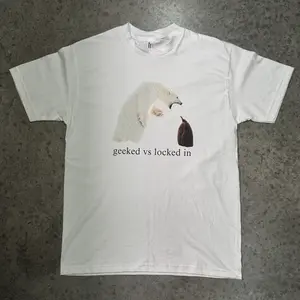 Polar Bear Locked In Casual Funny  Tee
