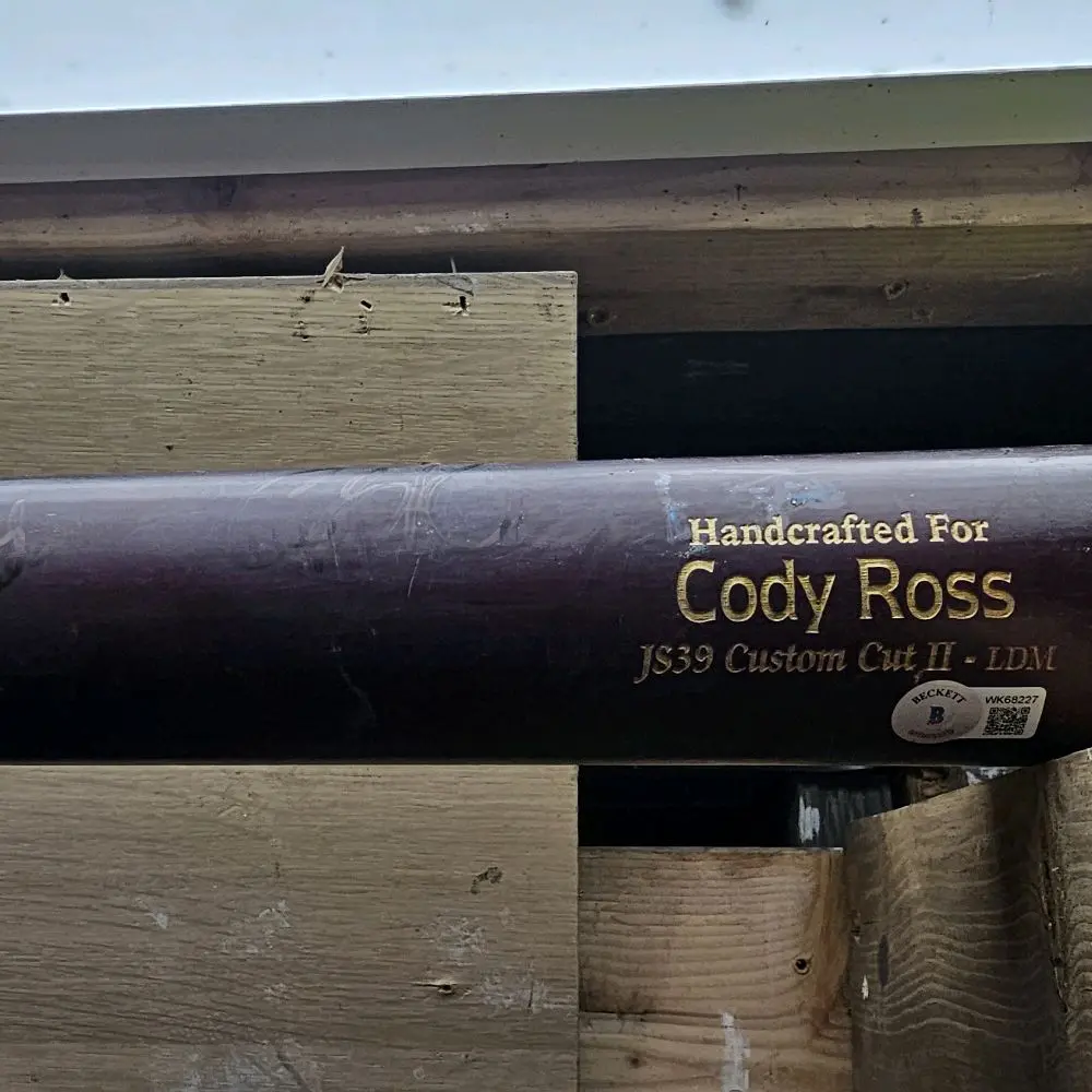Title Cody Ross Game Used World Series Marucci Bat Signed Beckett Authenticated Red Sox