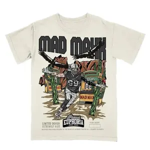 Maxx Crosby Planet Euphoria Shirt – Raiders Fierce DE Tshirt – Vintage 90s Sack Machine Graphic for Football Fans Y2K Streetwear