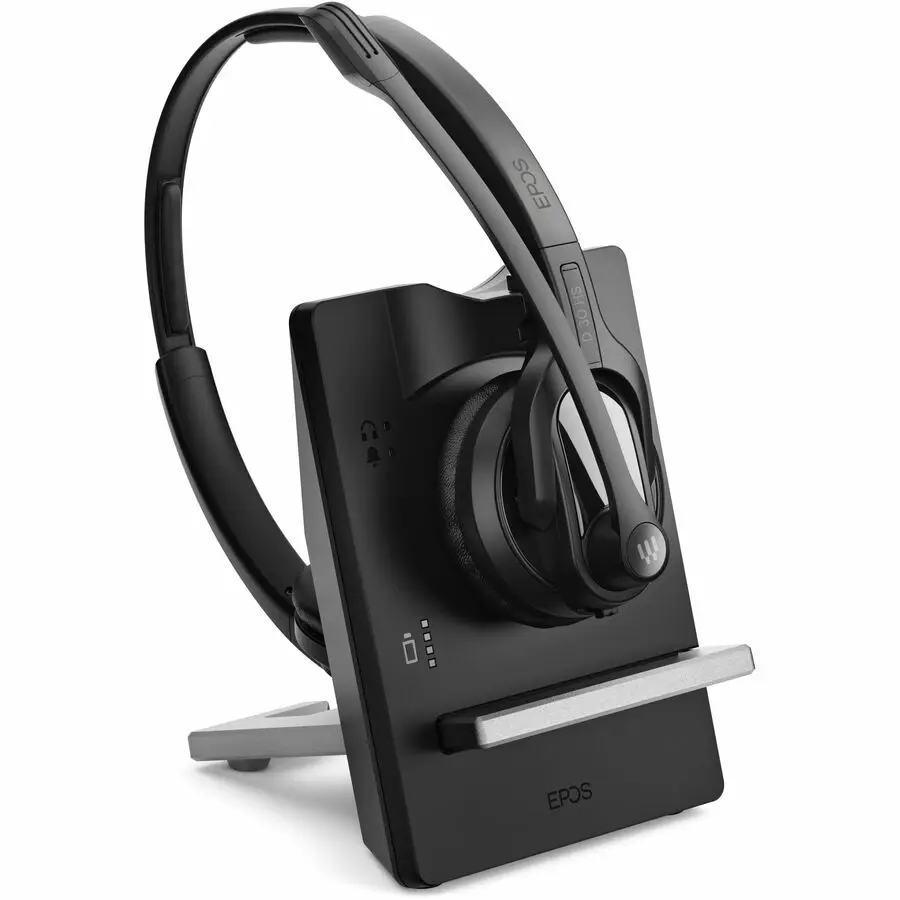 EPOS IMPACT D 30 Wireless Headphones (Model 1000992) - 12 Hours Battery, USB ML US Compatibility, for PC/Softphone Use