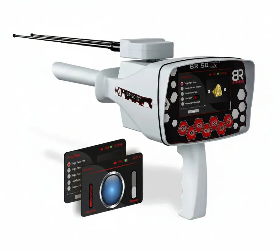 BR SYSTEMS 50 Target Max Gold and Metal Detector