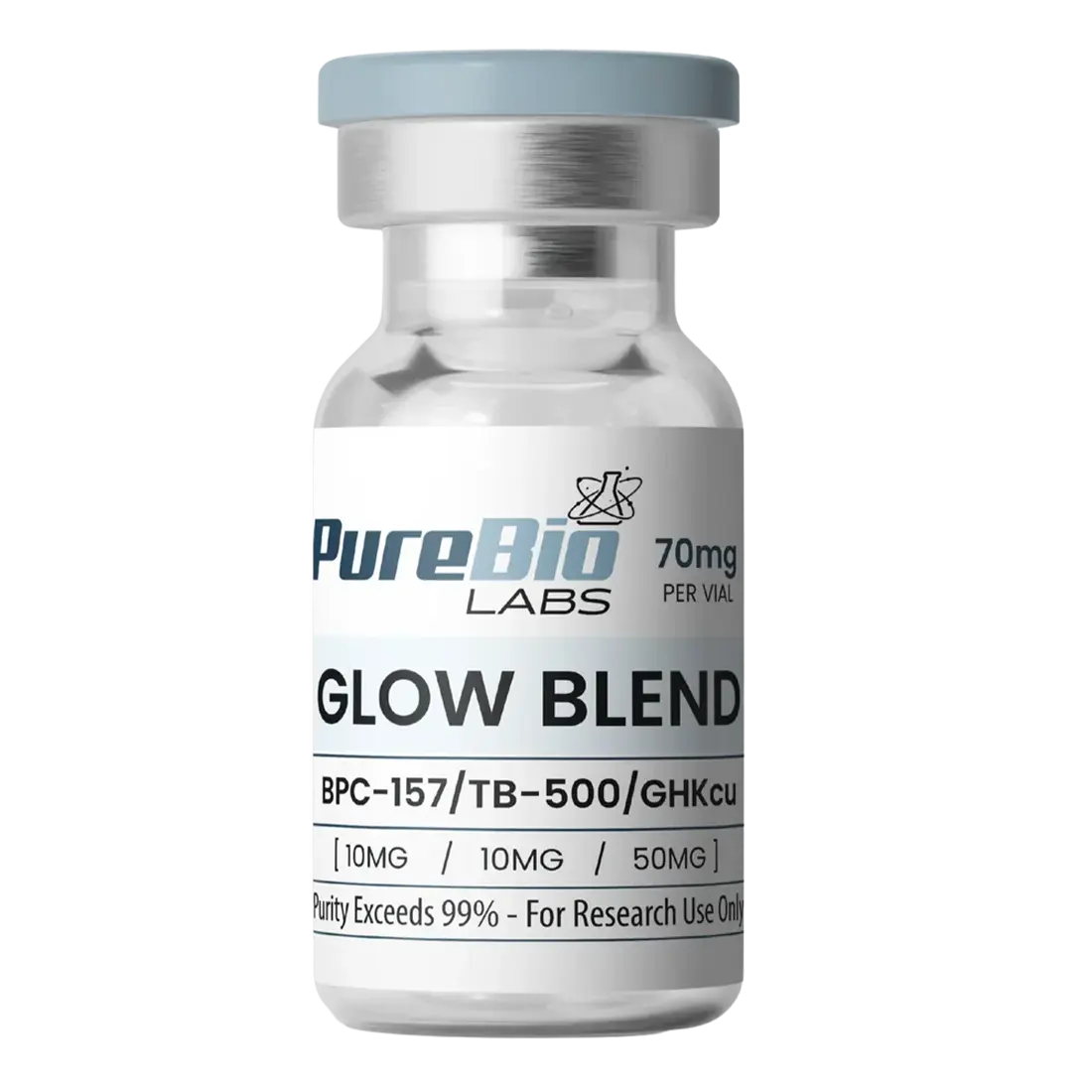 GLOW Blend Vial, 70mg - Laboratory-Grade Research Supply for Research & Laboratory Applications