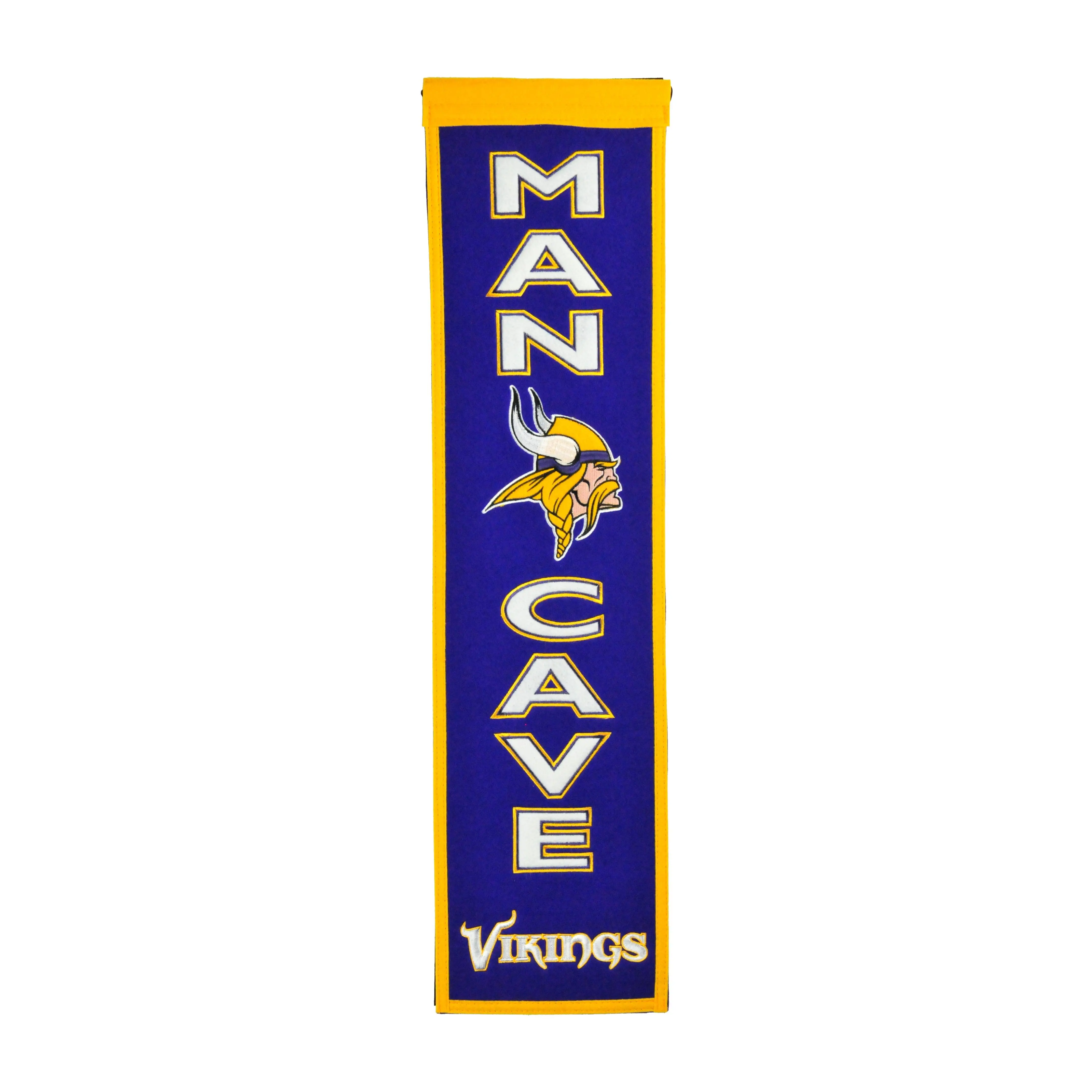 Minnesota Vikings Man Cave Banner - 8"x32"