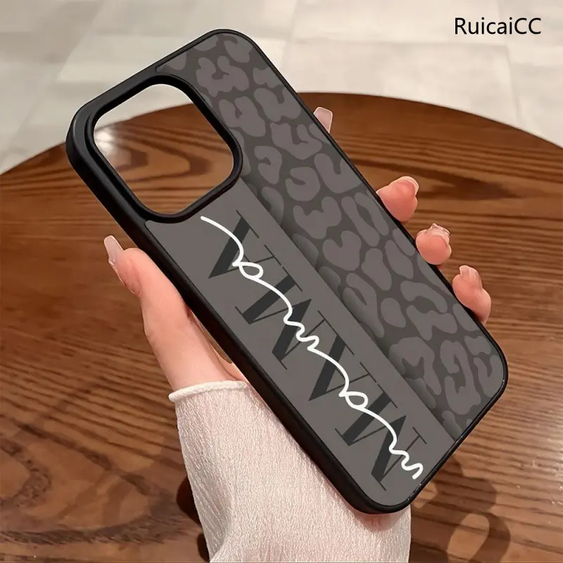 Premium Magnetic Phone Cases for iPhone11/12/13/14/15/16//17/Air/promax/Plus Trendy MAMA Leopard y2k cased MagSafe Ready, Anti-Fall, Springtok and Ultra-Thin Design | Perfect for Everyday Use Protector Aesthetic Screen Protector