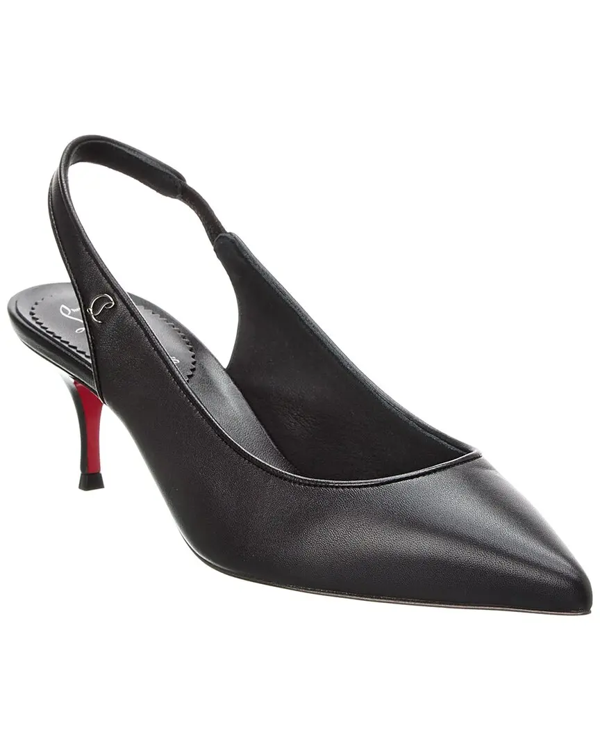 Christian Louboutin Sporty Kate 55 Leather Slingback Pump Christian Louboutin Sporty Kate 55 Leather Slingback Pump