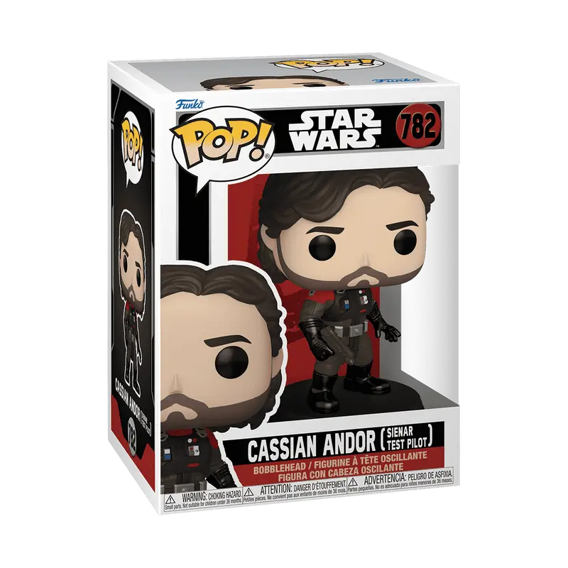 Funko Pop! Star Wars - Cassian Andor (Sienar Test Pilot) (Common) #782 Collectible Pop Vinyl Figure