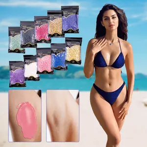 LYQC 2.2lbs Hair Removal Wax Beads, Professional Hard Wax Beads 1000g, with 20 Applicators, Suitable for Full Body, for Men& Women waxing kit Cosmetic