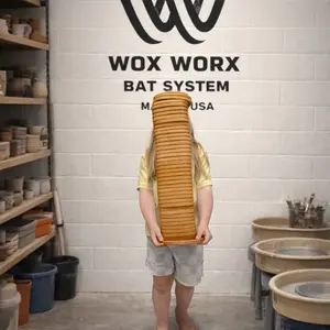 WOX WORX Mug Slayer Pottery Bat System | 20, 40, or 80 Inserts