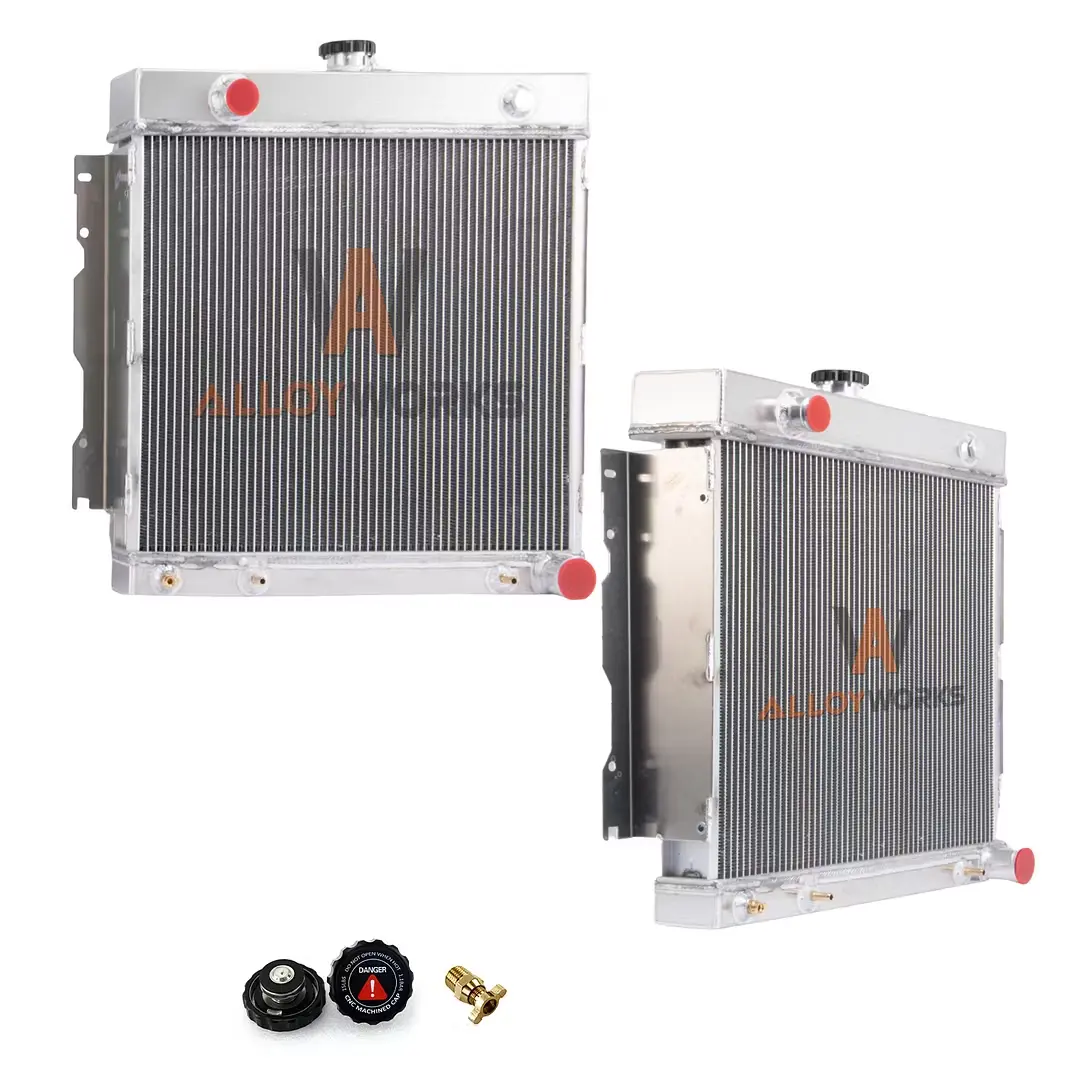 Alloyworks 3 Row Radiator Fits 1975-1979 Dodge Ramcharger/Dodge D100 D150 D200 D300 Pickup