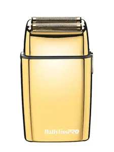 BaBylissPRO FOILFX02 Gold Cordless Metal Double-Foil Shaver #FXFS2G