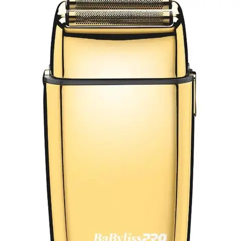 BaBylissPRO FOILFX02 Gold Cordless Metal Double-Foil Shaver #FXFS2G