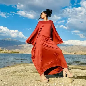 Sierra Dress - Made-to-Order - Hand Made - Casual or Semiformal Women's Wear Long Sleeve Dress for Everyday Comfort and Style in many colors - Womenswear Summer Spring Fall Modest Basic Minimalist