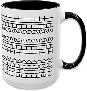 Hidden Message Coffee Mug, Funny Coffee Mug, Unique Gift Idea, Gift for Work Bestie, Coworkers, Friends, Family - Funny Office Gifts(White)