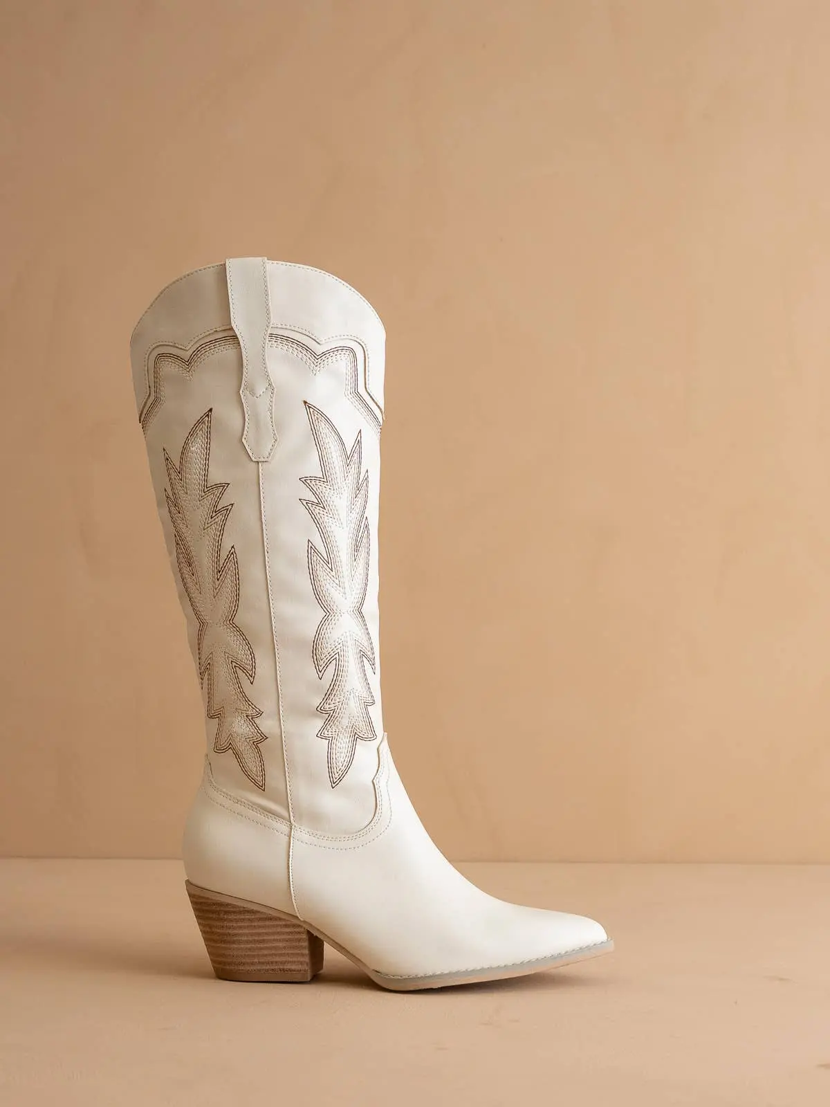 The Ainsley Embroidered Cowboy Boot