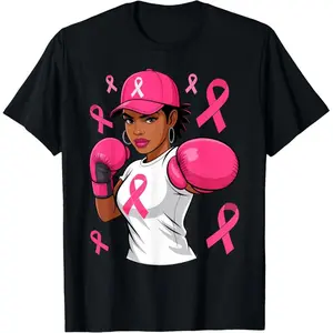 African American Fight Breast Cancer Shirt - Black Women Pink Ribbon Unity Tee! Support Survivors In 100% Cotton Comfort Everyday Soft African American Women, Breast Cancer Survivors, Support Communities, Black Families, Caregivers