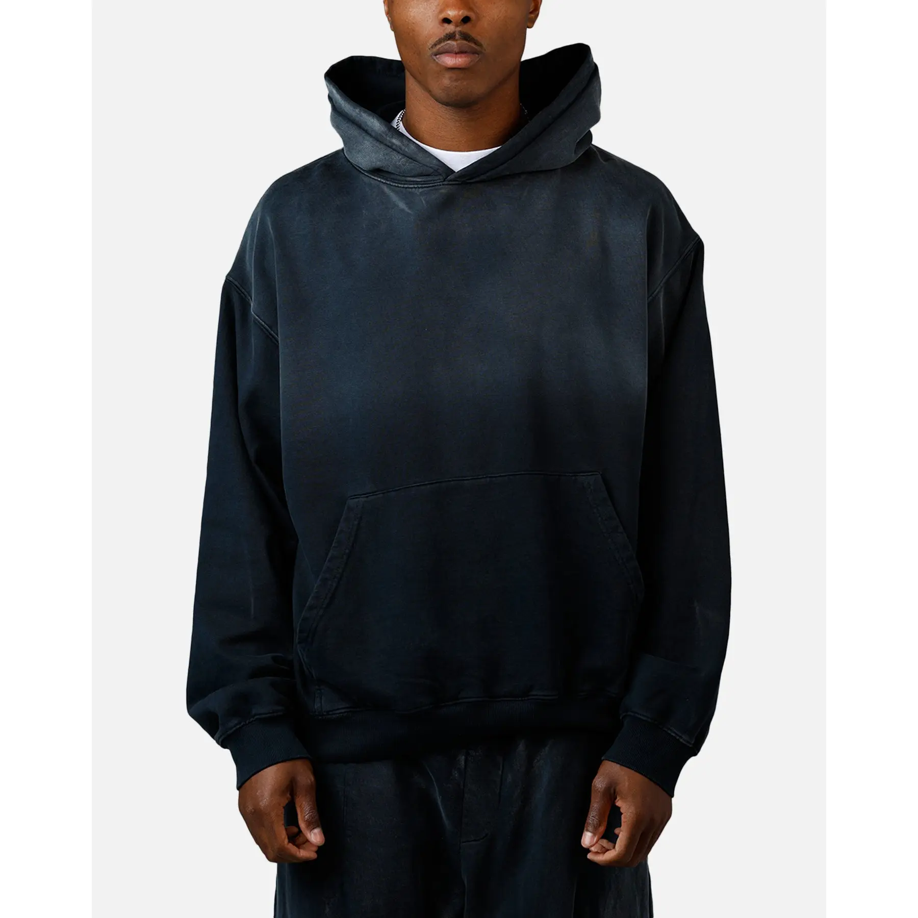 American Thrift Pullover Hoodie Washed Black