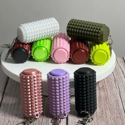 The Spiky Click Stick Keychain | Stress Relief, Stim, Mechanical Switch, ADHD, 3D Print