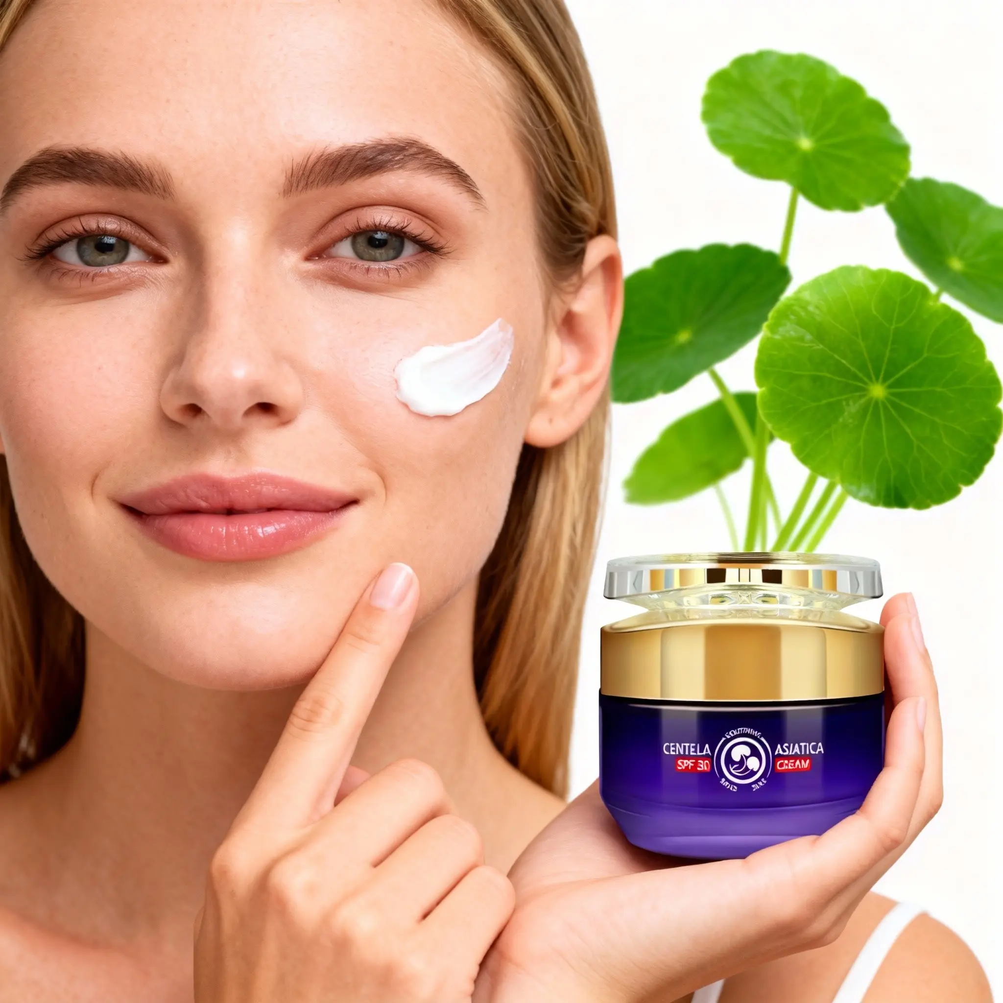 Ginseng Wrinkle Cream, Deep Hydration, Effective Fades Wrinkles, Day & Night Use, Spf30 Sun Protection, 50g