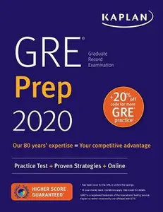 USED-GRE Prep 2020: Practice Tests + Proven Strategies + Online by Kaplan Test Prep (Paperback)
