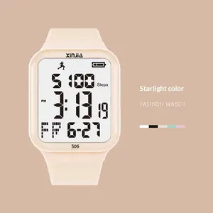 Stylish Sports Watch for Teen Girls – Vibration Alarm, Waterproof, Ideal for Junior & Senior High School Runners