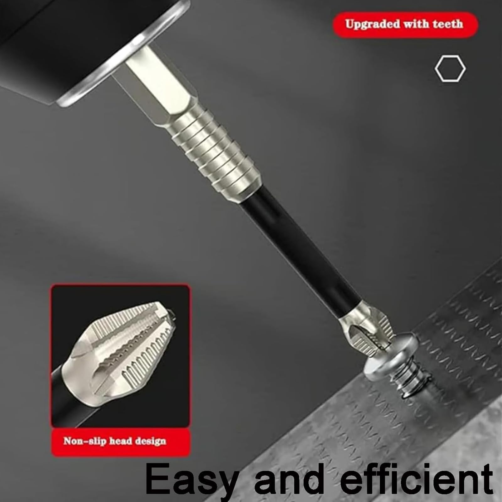 High-Magnetic Screwdriver Drill Bit, K5 High-Magnetic Drill Dit Set,Magnetic Durability Screwdriver Drill Bit Set, Anti Slip Magnetic Electric Screwdriver Set