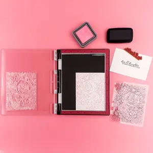 Stamping Platform Precision Stamping Tool To Make Stamp Easier Than Ever When Crafting For Clear Stamps And Red Rubber Cling Stamps Craft Tools