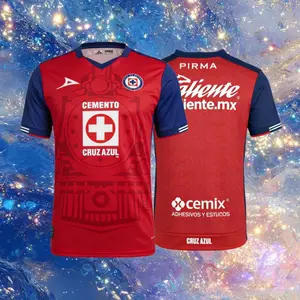 24 25 Mexico LIGA MX Cruz Azul Third Away Short Sleeve Soccer Jersey Fans Version