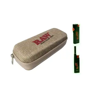 raw cone wallet case. Zipper case storage