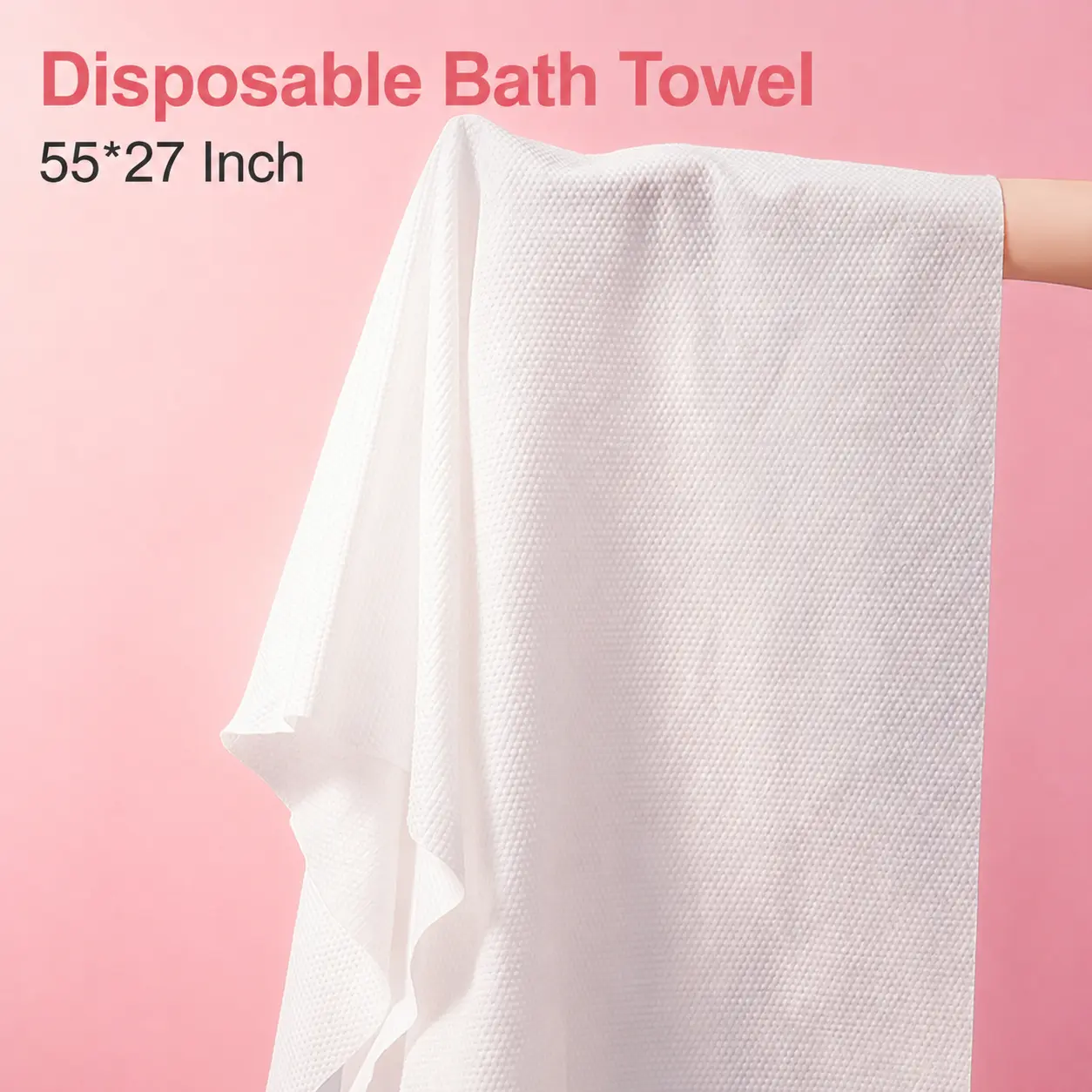 Portable Oversized Bath Towel, Disposable Compressed Body Towel 27"*55", 5/10 Set per Pack. Suit for Business-trip, Weekender, Travel, Perfect for Home Living and Outside Stay Mother's Day Cruise