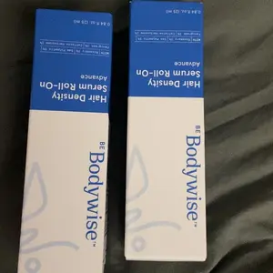 Be Bodywise Advanced Hair Density Roll-On Serum 25 ml | 5% Saw Palmetto, 3% Rosemary, 1% Caffeine Herbasome & 3% Fenugreek | Scalp Serum for Reduced Hair Fall | Men & Women
