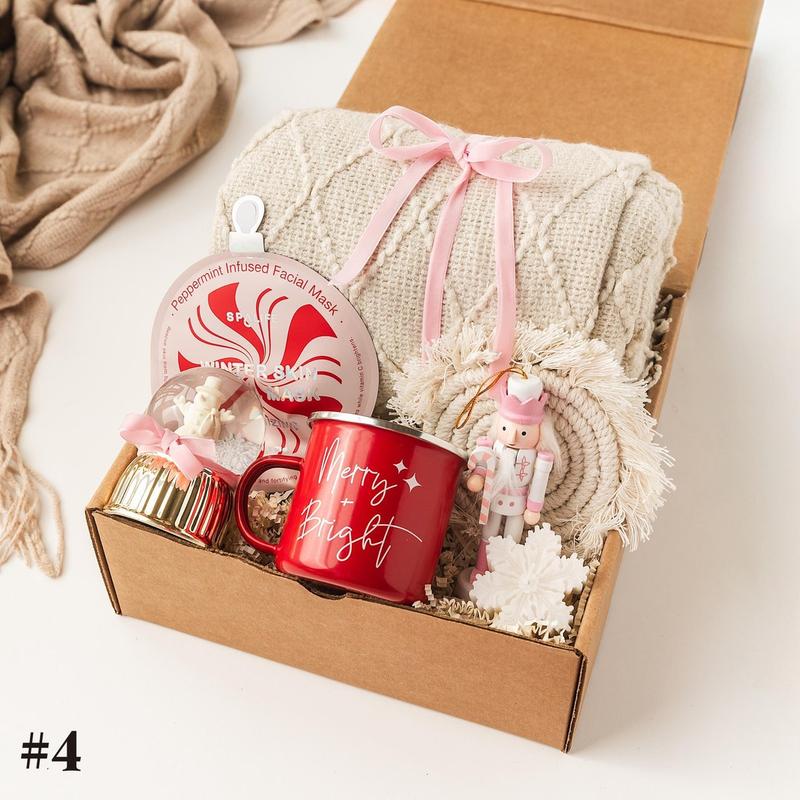 Custom In Description, Holiday gift box, Christmas gift basket, Winter Gift, Gift Box For Women, Care Package for Her, Cozy Christmas Care Package
