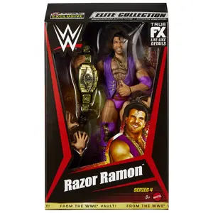 Razor Ramon (Purple) - WWE From the Vault Ringside Exclusive Series 4 Mattel WWE Toy Wrestling Action Figure