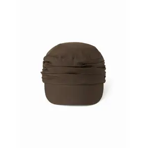 Cider IRREGULAR RUCHED BERET HAT