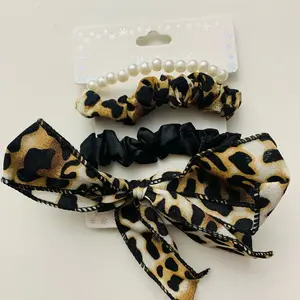 Leopard Print Hair Tie Multi Pack