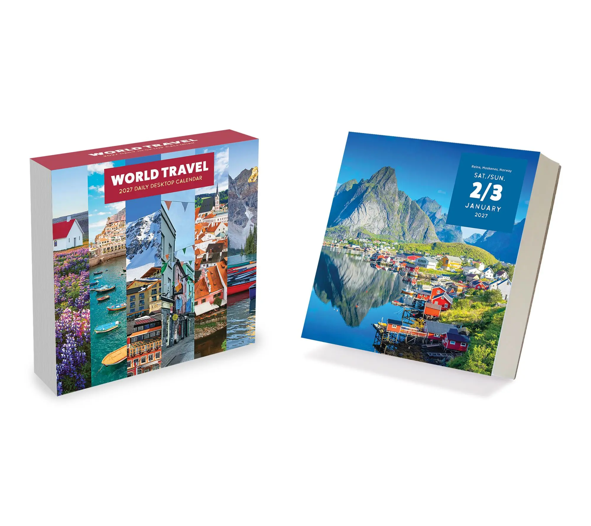 2027 World Travel Daily Desktop Calendar 2027 World Travel Daily Desktop Calendar