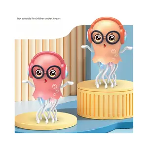 Magic Dancing Electric Jellyfish Lamp with Light Music Octopus, Moving Children Toy Gift, Fun Kids Entertainment