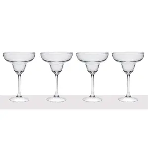 LeadingWare TRS-0704 Unbreakable Tritan 10 oz Margarita Glass - Set of 4