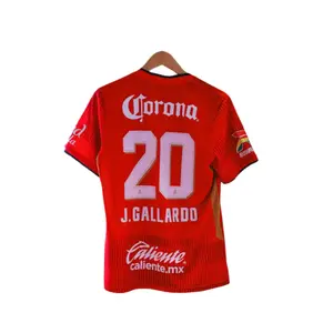 Jesus Gallardo Deportivo Toluca Liga MX Home Jersey 2026