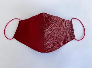 Red and Gold Facemask