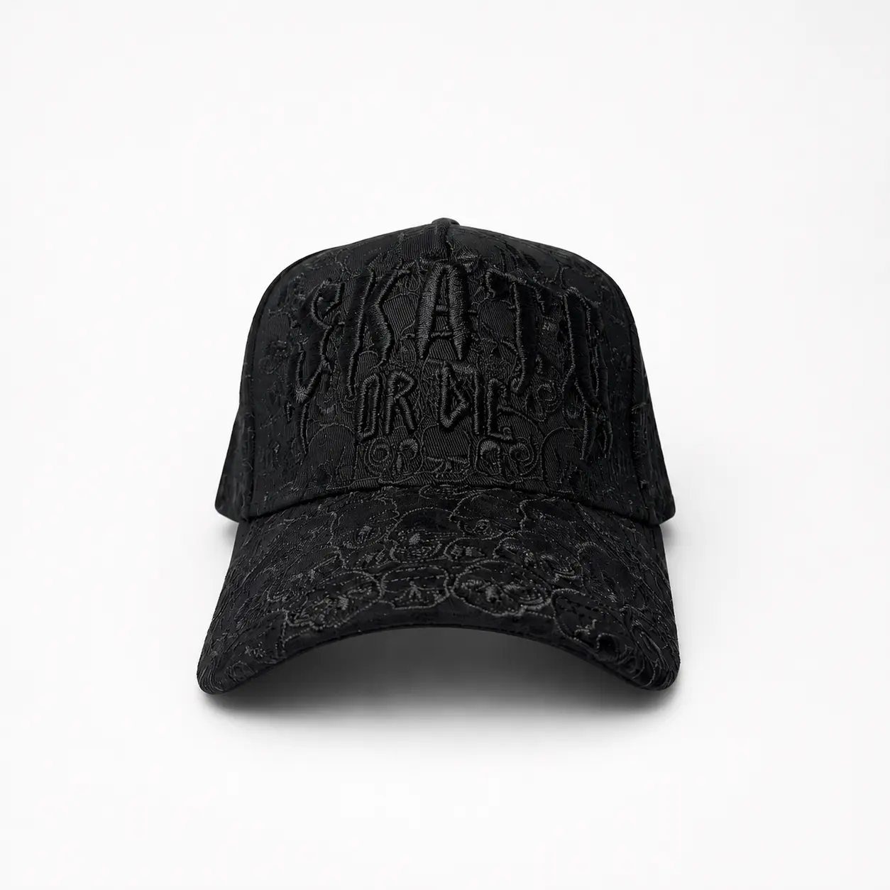 Barbas Hats X Rich The Kid Skate Or Die Black SnapBack - Premium Streetwear Baseball Cap for Men & Women, Adjustable