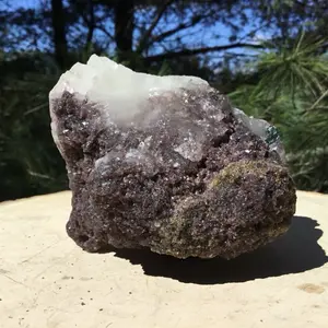 Brazilian Smoky Lepidolite Matrix Crystal